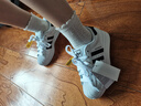 阿迪達斯adidas三葉草貝殼頭SUPERSTARII男女休閑鞋 IH8659 37碼 曬單實(shí)拍圖