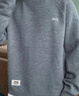 JEEP吉普毛衣男士秋冬季寬松保暖圓領(lǐng)針織衫潮牌打底衫衣服 灰色 XL 曬單實(shí)拍圖