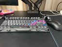 重力星球機械鍵盤(pán)電競游戲 破繭75配列無(wú)線(xiàn)有線(xiàn)藍牙三模gasket客制化金屬帶腳 GS K1 PRO賽博暗影款 曬單實(shí)拍圖