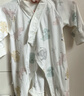 乖奇熊新生兒衣服秋冬季嬰兒裝長(cháng)袖綁帶連體衣寶寶純棉家居秋天睡衣服 曬單實(shí)拍圖
