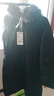 千仞崗冬季羽絨服中長(cháng)款大毛領(lǐng)連帽外套收腰顯瘦花苞袖冬裝保暖防寒服 魔力黑（鴨絨） L (170) 曬單實(shí)拍圖