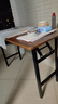 全品屋實(shí)木折疊桌電腦桌家用臺式電競桌學(xué)習辦公桌工作臺臥室寫(xiě)字書(shū)桌子 曬單實(shí)拍圖