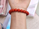 石玥珠寶奢藏級保山南紅瑪瑙手串本命年轉運珠手鏈男女士款禮物 水晶瑪瑙 曬單實(shí)拍圖