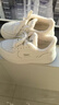 百麗（Belle）沈月同款步步糕厚底小白鞋女商場(chǎng)新款增高加絨休閑板鞋E7J1DAM6 米白色-絨里（6CM跟高）【沈月同款】 36 (230mm) 曬單實(shí)拍圖