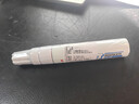 uni三菱（uni）油漆筆PX-30寬記號筆不掉漆斜頭粗字油性筆（可用于汽車(chē)補漆） 4.0-8.5mm白色單支裝 曬單實(shí)拍圖
