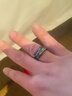 MOLC《遠山》戒指男潮復古個(gè)性開(kāi)口可調節指環(huán)男士國風(fēng)個(gè)性新潮流中式 R0627《遠山》戒指 曬單實(shí)拍圖