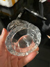 寶石紋玻璃杯INS風(fēng)高顏值洋酒杯透明家用加厚雞尾酒調酒啤酒杯子 【底部凸起 】桌面旋轉威士忌酒杯200ml*1 曬單實(shí)拍圖