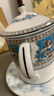 Wedgwood絲綢之路馬克杯骨瓷咖啡杯高顏值茶杯家用水杯 絲綢之路帶蓋馬克杯1個(gè)500ml 曬單實(shí)拍圖
