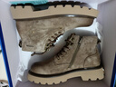意爾康男鞋復古厚底馬丁靴男英倫風(fēng)戶(hù)外工裝靴 56467W 淺咖    40    曬單實(shí)拍圖