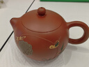 萬(wàn)壺園 紫砂壺泡茶壺宜興原礦朱泥手工功夫茶具套裝水壺名家經(jīng)典球孔西施壺泡茶器居家辦公茶道茶具禮盒裝 單色西施壺 210毫升 曬單實(shí)拍圖