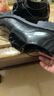 卡帝樂(lè )鱷魚(yú)（CARTELO）英倫正裝皮鞋男低幫商務(wù)休閑皮鞋男士牛皮亮面透氣男鞋9326黑色41 曬單實(shí)拍圖