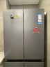 海爾（Haier）冰箱594mm超薄零嵌入式501升冰箱十字門(mén)雙開(kāi)門(mén)四門(mén)一級能效雙變頻家用干濕分儲大容量電冰箱 501大容量+黑金凈化+阻氧干濕分儲+WiFi智控 曬單實(shí)拍圖