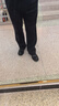 百麗（Belle）厚底商務(wù)鞋男鞋冬季新款商場(chǎng)同款休閑皮鞋8VU01DM5 黑色 40 (250mm) 曬單實(shí)拍圖