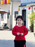 英氏（YEEHOO）【商場(chǎng)同款】童裝兒童毛衣女寶寶毛線(xiàn)衣新款超好看紅色針織衫 新年紅 90 cm 曬單實(shí)拍圖