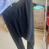 海瀾之家保暖褲男士秋褲男純棉打底褲男保暖褲100%純棉毛褲線(xiàn)褲棉褲男秋褲 黑色/深麻灰（2條裝） 2XL -180/105(150-170斤) 曬單實(shí)拍圖