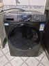 海爾（Haier）小紅花滾筒洗衣機帶烘干12公斤全自動(dòng)洗烘一體機國家補貼一級能效變頻除菌空氣洗內衣洗以舊換新 12公斤洗脫一體【銷(xiāo)冠玉墨銀】四件套一次搞定 滾筒 曬單實(shí)拍圖