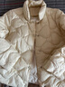 皮爾卡丹（pierre cardin）羽絨服女短款2026年新款輕薄時(shí)尚立領(lǐng)純色寬松白鴨絨保暖外套 乳白色 L 【130-150斤】 曬單實(shí)拍圖