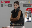 鴨鴨（YAYA）【反季】羽絨馬甲女冬季新款短款小個(gè)子休閑保暖時(shí)尚百搭外套YP 基礎黑 S 曬單實(shí)拍圖