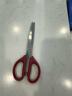 得力【超級爆款】2把180mm剪刀(1黑1紅) 辦公生活家用中號剪子 手工剪紙刀 辦公用品 33215 曬單實(shí)拍圖