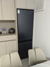 迪恩彩平嵌入式冰箱 230升雙門(mén)變頻全風(fēng)冷無(wú)霜 底部散熱 52cm超薄零嵌入小戶(hù)型家用冰箱 平嵌系列 莫蘭迪灰面板 230WQB1 曬單實(shí)拍圖