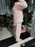 芬騰可安睡衣女士防靜電秋冬季加厚珊瑚絨翻領(lǐng)長(cháng)袖保暖可外穿家居服套裝 曬單實(shí)拍圖