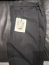 CARE OF LORD 日企面料 領(lǐng)航員系列秋季重磅CHINO男士松緊腰休閑褲1535 黑色 3XL 曬單實(shí)拍圖
