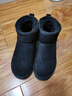 駱駝（CAMEL）雪地靴女百搭舒適暖絨平跟套筒保暖靴 L23W275157 黑色 37  曬單實(shí)拍圖