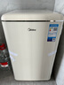 美的（Midea）奶酪小方96L單門(mén)冰箱復古易嵌冷藏中小型家用宿舍家居租房家電一級能效 BC-96MR 政府補貼 曬單實(shí)拍圖