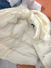 美力城【檀健次同款】女士新款可調節收腰鵝絨服保暖防風(fēng)羽絨服019 極光白 M 曬單實(shí)拍圖