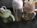 貝親水杯 兒童水杯熊貓牛奶杯1-3歲寶寶喝水喝奶PPSU直飲奶瓶吸管杯 海鹽薄荷綠 330ml 曬單實(shí)拍圖