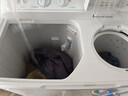 海爾洗衣機半自動(dòng)12/10公斤大容量家用雙桶水電分離移動(dòng)腳輪自由安放防鼠底臺安全耐用雙缸 海爾大容量+強力去污 雙缸 10kg 曬單實(shí)拍圖
