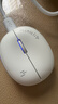 山業(yè)迷你袖珍藍牙靜音鼠標 25g輕量型口袋小麻鼠 3通道藍牙5.2 充電式 出差便攜附手繩 5鍵1000DPI 白 曬單實(shí)拍圖
