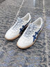 Onitsuka Tiger鬼塚虎新款男女款德訓鞋 時(shí)尚休閑板鞋 TOKUTEN 1183B938-104 白色/藍色 42 曬單實(shí)拍圖