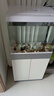 湛曉超白玻璃生態(tài)魚(yú)缸客廳免換水中小型水族箱桌面家用落地一體造景 超白50厘米魚(yú)缸+底柜（送開(kāi)缸禮包） 曬單實(shí)拍圖