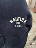 nautica white sail白帆×CityBoy 日系中性寬松經(jīng)典全開(kāi)襟毛衣JPSW4404 藏青4NV M 曬單實(shí)拍圖