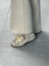 思加圖2025春季蝴蝶酥德訓鞋休閑鞋運動(dòng)芭蕾鞋女S1210AM5 奶油米白 35 曬單實(shí)拍圖