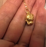 中國黃金（CHINA GOLD）生肖猴子吊墜女足金小金猴項鏈本命年屬相轉運珠掛墜生日禮物 機智猴吊墜【配18K金鏈】約1.4g 曬單實(shí)拍圖