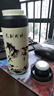 喜式陶瓷內膽保溫杯茶水分離水杯大容量雙層保溫泡茶杯辦公室杯子 馬到成功（馬年新款400ml） 曬單實(shí)拍圖