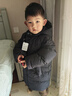 巴拉巴拉童裝兒童羽絨服女男童2025新款冬中長(cháng)款加厚保暖外套純色連帽衣服 曬單實(shí)拍圖