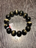 石玥珠寶收藏級16mm金貓眼天然黑曜石手串本命年轉運珠水晶手鏈男女士款 曬單實(shí)拍圖