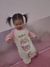 G.duck童裝兒童連體睡衣秋冬新款加厚保暖加絨珊瑚絨女寶寶家居服睡袋 粉色 90 （建議寶寶10-12公斤 24-36 曬單實(shí)拍圖