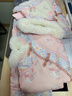 妮莎倍兒女童古裝清朝秋冬加厚兒童格格服冬季漢服唐裝拜年服裝 粉色 120 曬單實(shí)拍圖