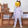 巴厘小豬寶寶秋衣秋褲男童莫代爾家居服女童秋季睡衣嬰兒衣服兒童內衣套裝 冰糖紫  100 曬單實(shí)拍圖