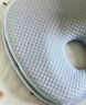 艾茵美嬰兒定型枕0到6個(gè)月新生兒頭型矯正寶寶糾正頭型防偏頭神器 新品【可水洗】糾正防偏頭--藍色 曬單實(shí)拍圖