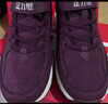 足力健老人鞋冬季保暖加絨女士休閑鞋高幫防寒棉鞋媽媽鞋 6232K酒紅36 曬單實(shí)拍圖