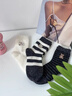 貓人3雙兒童襪子秋冬季加絨加厚男童韓版卡通小熊中筒襪女童襪 曬單實(shí)拍圖