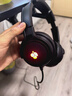CHERRY櫻桃 HC2.2 游戲耳機帶麥電競耳麥虛擬7.1環(huán)繞聲道 耳機頭戴式 電競耳機 黑色 適配三角洲行動(dòng) 曬單實(shí)拍圖