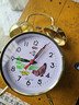 蕉遲起床神器上發(fā)條鬧鐘復古機械鬧鐘學(xué)生臥室超大聲音老式金屬鐘表 大號金雞吃米 曬單實(shí)拍圖