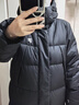FILA FUSION斐樂(lè )潮牌【章昊同款】情侶款長(cháng)款羽絨服冬季保暖連帽外套 曬單實(shí)拍圖