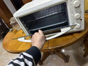 烤箱蘇泊爾平替空氣炸鍋蒸烤一體機電烤箱家用小蒸烤箱烤紅薯 多功能烘焙新款大容量 白色 10L 觸摸款【立體烤腔+可視免翻面】 曬單實(shí)拍圖